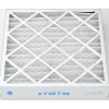 Pleated Air Filter: Wire-Backed Pleated, MERV 8, Synthetic, 35% Efficient, 20" High, 20" Wide, 4" Deep
