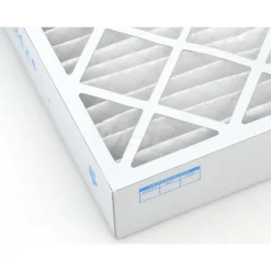 Pleated Air Filter: Wire-Backed Pleated, MERV 10, Synthetic, 55% Efficient, 24