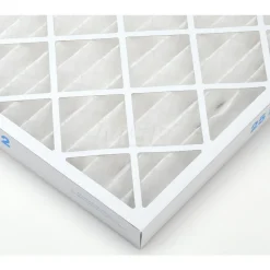 Pleated Air Filter: Wire-Backed Pleated, MERV 8, Synthetic, 35% Efficient, 25
