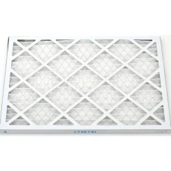 Pleated Air Filter: Wire-Backed Pleated, MERV 8, Synthetic, 35% Efficient, 18
