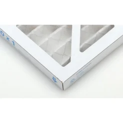 Pleated Air Filter: Wire-Backed Pleated, MERV 10, Synthetic, 55% Efficient, 12