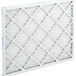 Pleated Air Filter: Wire-Backed Pleated, MERV 10, Synthetic, 55% Efficient, 20