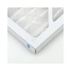 Pleated Air Filter: Wire-Backed Pleated, MERV 8, Synthetic, 35% Efficient, 18" High, 22" Wide, 1" Deep