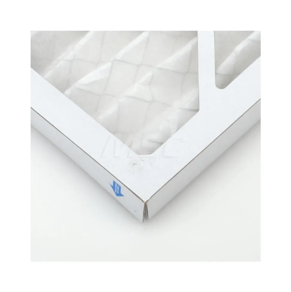 Pleated Air Filter: Wire-Backed Pleated, MERV 8, Synthetic, 35% Efficient, 18" High, 22" Wide, 1" Deep