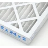 Pleated Air Filter: Wire-Backed Pleated, MERV 10, Synthetic, 55% Efficient, 12" High, 24" Wide, 2" Deep