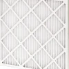 Pleated Air Filter: Wire-Backed Pleated, MERV 8, Synthetic, 35% Efficient, 10" High, 20" Wide, 1" Deep