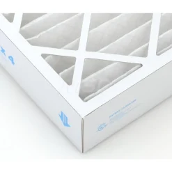 Pleated Air Filter: Wire-Backed Pleated, MERV 8, Synthetic, 35% Efficient, 20" High, 24" Wide, 4" Deep
