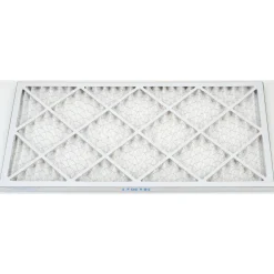 Pleated Air Filter: Wire-Backed Pleated, MERV 8, Synthetic, 35% Efficient, 16