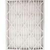 Pleated Air Filter: Wireless Pleated, MERV 8, Synthetic, 20" High, 25" Wide, 2" Deep