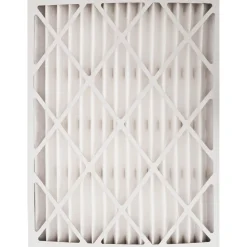 Pleated Air Filter: Wireless Pleated, MERV 8, Synthetic, 20" High, 25" Wide, 2" Deep