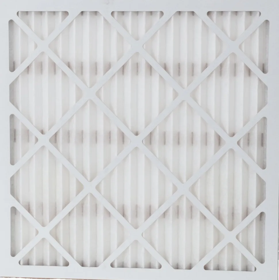 Pleated Air Filter: Wireless Pleated, MERV 8, Synthetic, 20" High, 20" Wide, 1" Deep