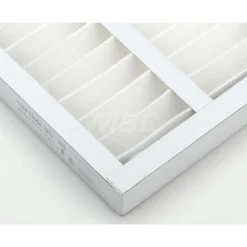 Pleated Air Filter: Wireless Pleated, MERV 8, Synthetic, 35% Efficient, 18" High, 18" Wide, 2" Deep