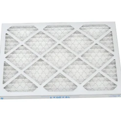Pleated Air Filter: Wireless Pleated, MERV 8, Synthetic, 35% Efficient, 16