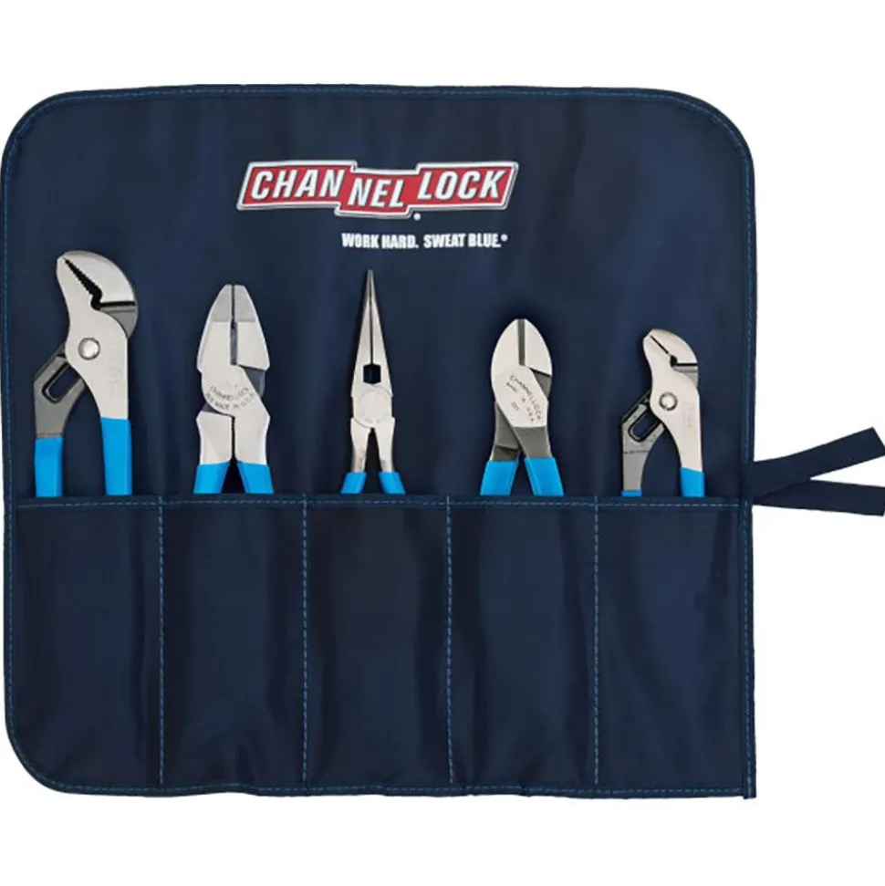 Plier Set: 5 Pc, Assortment
