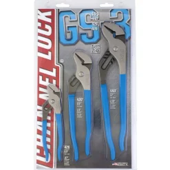 Plier Set: 3 Pc, Tongue & Groove Pliers