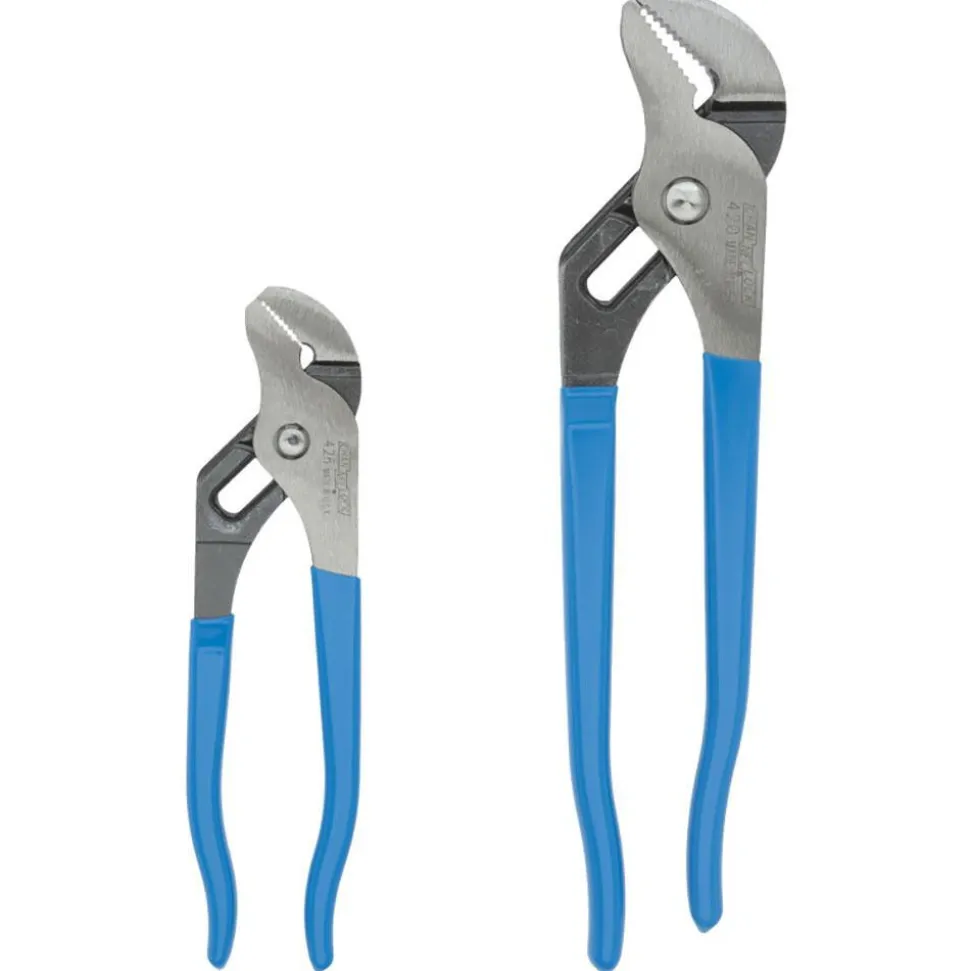 Plier Set: 2 Pc, Tongue & Groove Pliers