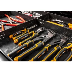 Plier Sets: Plier Type Included: Tongue & Groove Linesman Diagonal Cutting Long Nose Slip Joint; Set Type: Plier Set; Container Type: Carded; Overall Length: 13.8