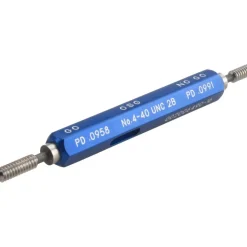 Plug Thread Gage: #4-40 Thread, 2B Class, Double End, Go & No Go