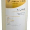 Plumbing Cartridge Filter: 4-1/2" OD, 20" Long, 20 micron, Resin Cellulose