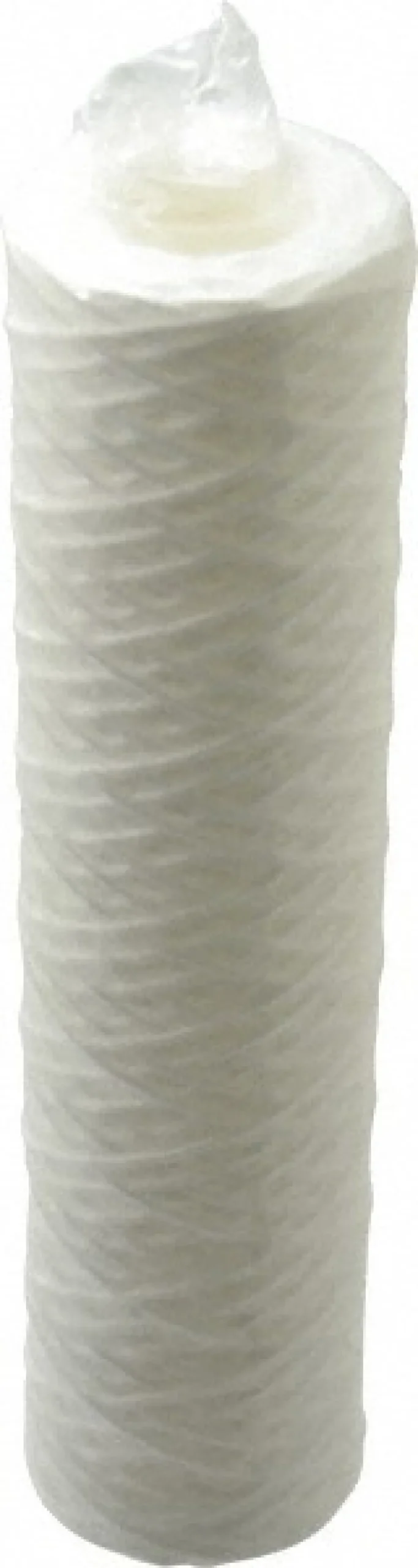 Plumbing Cartridge Filter: 2-1/2" OD, 10" Long, 5 micron, Polypropylene Cotton