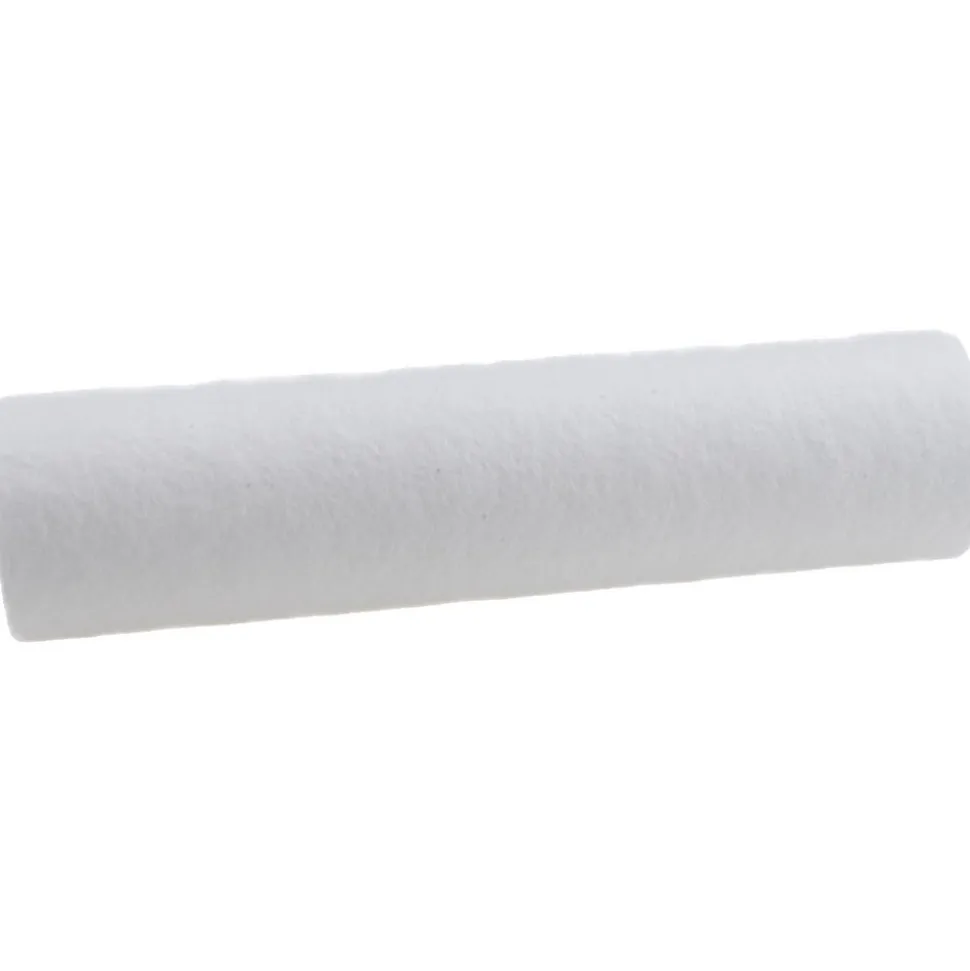 Plumbing Cartridge Filter: 2-1/2" OD, 9-7/8" Long, 1 micron, Polypropylene