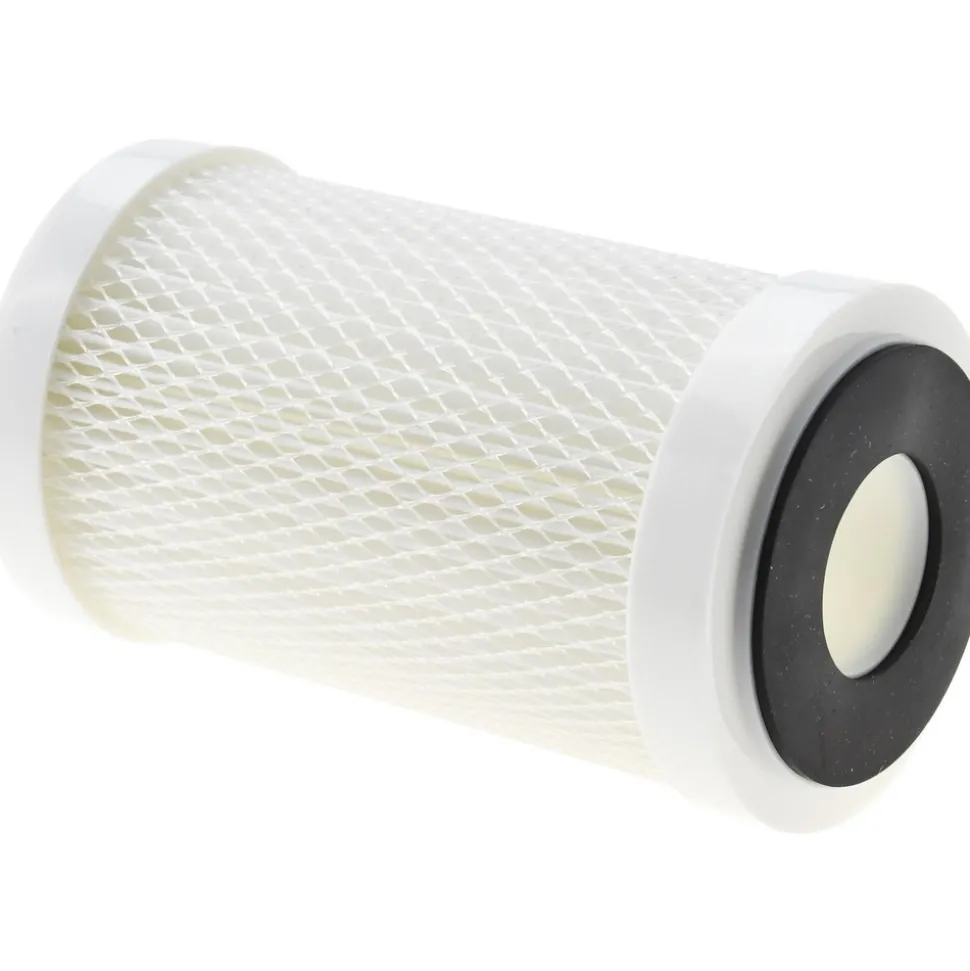 Plumbing Cartridge Filter: 2-1/2" OD, 4-7/8" Long, 30 micron, Polyester