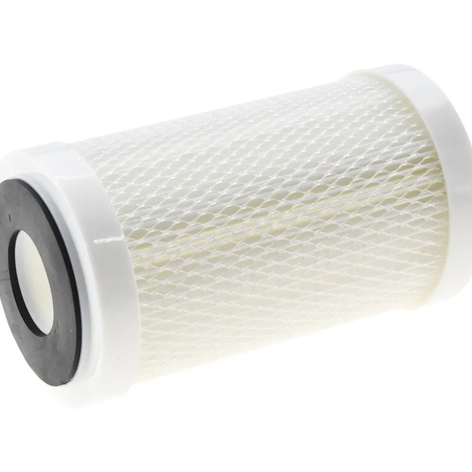 Plumbing Cartridge Filter: 2-1/2" OD, 4-7/8" Long, 30 micron, Polyester