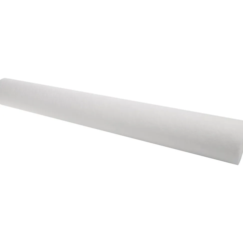 Plumbing Cartridge Filter: 2-1/2" OD, 20" Long, 5 micron, Polypropylene