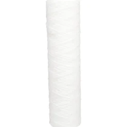 Plumbing Cartridge Filter: 2-1/2" OD, 9-7/8" Long, 10 micron, Polypropylene