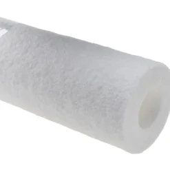 Plumbing Cartridge Filter: 2-1/2" OD, 9-7/8" Long, 5 micron, Polypropylene