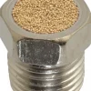 Pneumatic Breather Vent Muffler: 1/4" Male NPT
