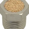 Pneumatic Breather Vent Muffler: 1/8" Male NPT