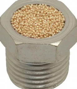 Pneumatic Breather Vent Muffler: 1/8" Male NPT
