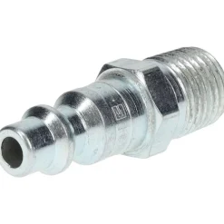 Pneumatic Hose Coupling: 1/4-18, 1/4" Body Dia, Industrial Interchange