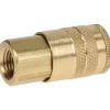 Pneumatic Hose Coupling: 1/4-18, 1/4" Body Dia, Industrial Interchange
