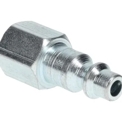 Pneumatic Hose Coupling: 1/4-18, 1/4" Body Dia, Industrial Interchange