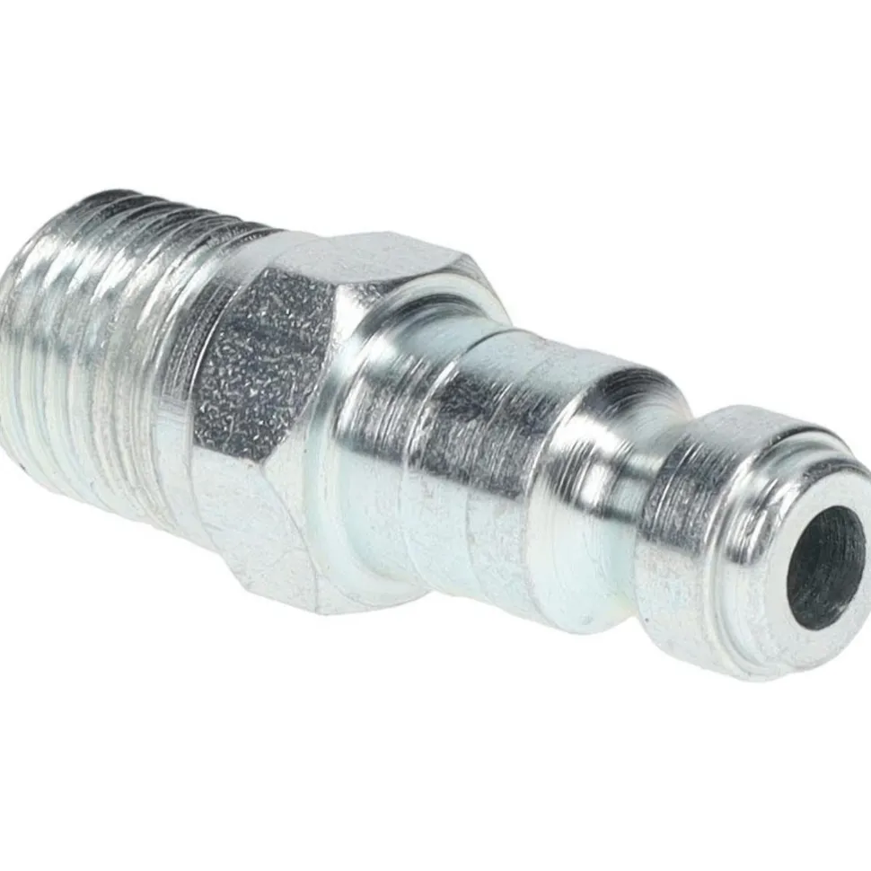 Pneumatic Hose Coupling: 1/4-18, 1/4" Body Dia, Tru-Flate Automotive Interchange
