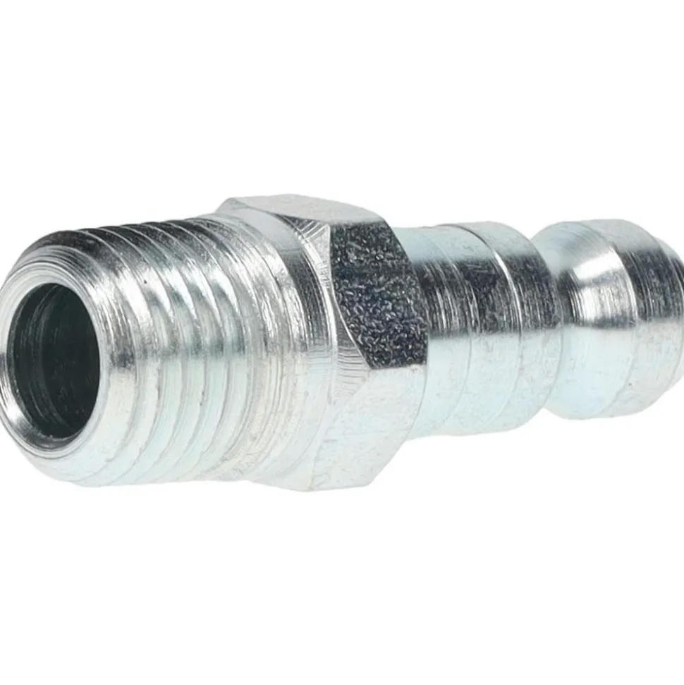 Pneumatic Hose Coupling: 1/4-18, 1/4" Body Dia, Tru-Flate Automotive Interchange