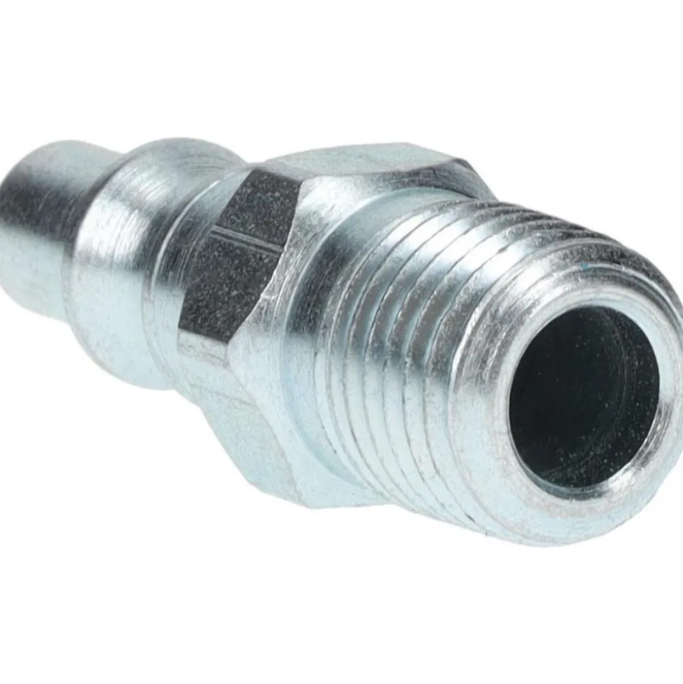 Pneumatic Hose Coupling: 1/4-18, 1/4" Body Dia, ARO Interchange