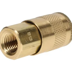 Pneumatic Hose Coupling: 1/4-18, 1/4