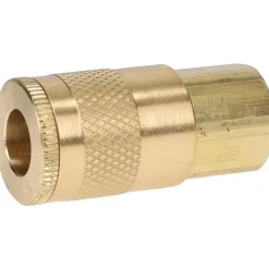 Pneumatic Hose Coupling: 1/4-18, 1/4