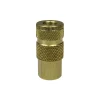 Pneumatic Hose Coupling: 1/4" Thread, 1/4" Body Dia, ARO Interchange
