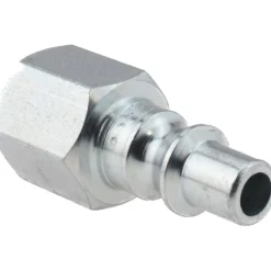 Pneumatic Hose Coupling: 1/4" Thread, 1/4" Body Dia, ARO Interchange