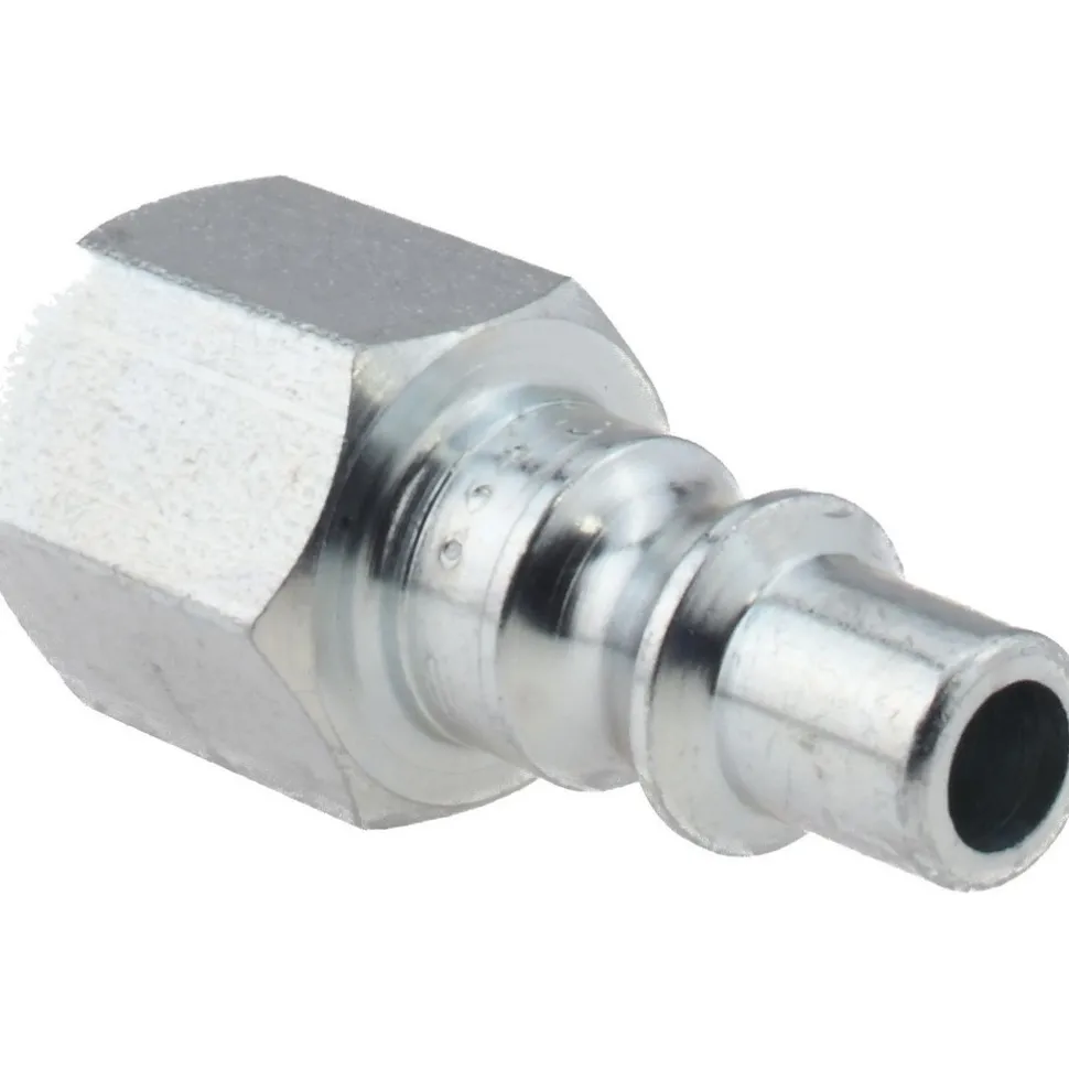 Pneumatic Hose Coupling: 1/4" Thread, 1/4" Body Dia, ARO Interchange