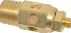 Pneumatic Speed Control Muffler: 1/4" Male NPT, 30 CFM