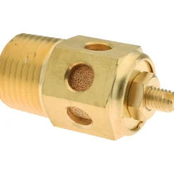 Pneumatic Speed Control Muffler: 1/2" Male NPT, 60 CFM