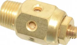 Pneumatic Speed Control Muffler: 1/8" Male NPT, 20 CFM