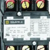 3 Pole, 40 Amp Inductive Load, 110 Coil VAC at 50 Hz and 120 Coil VAC at 60 Hz, Definite Purpose Contactor