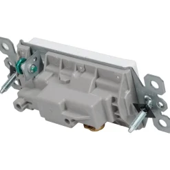 1 Pole, 120 to 277 VAC, 15 Amp, Specification Grade Rocker Wall Switch
