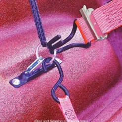 Polyester Ratchet Strap Tie Down: 8' Long, 1" Wide, 2500 lb Breaking Strength, 833.000 lb Load Capacity